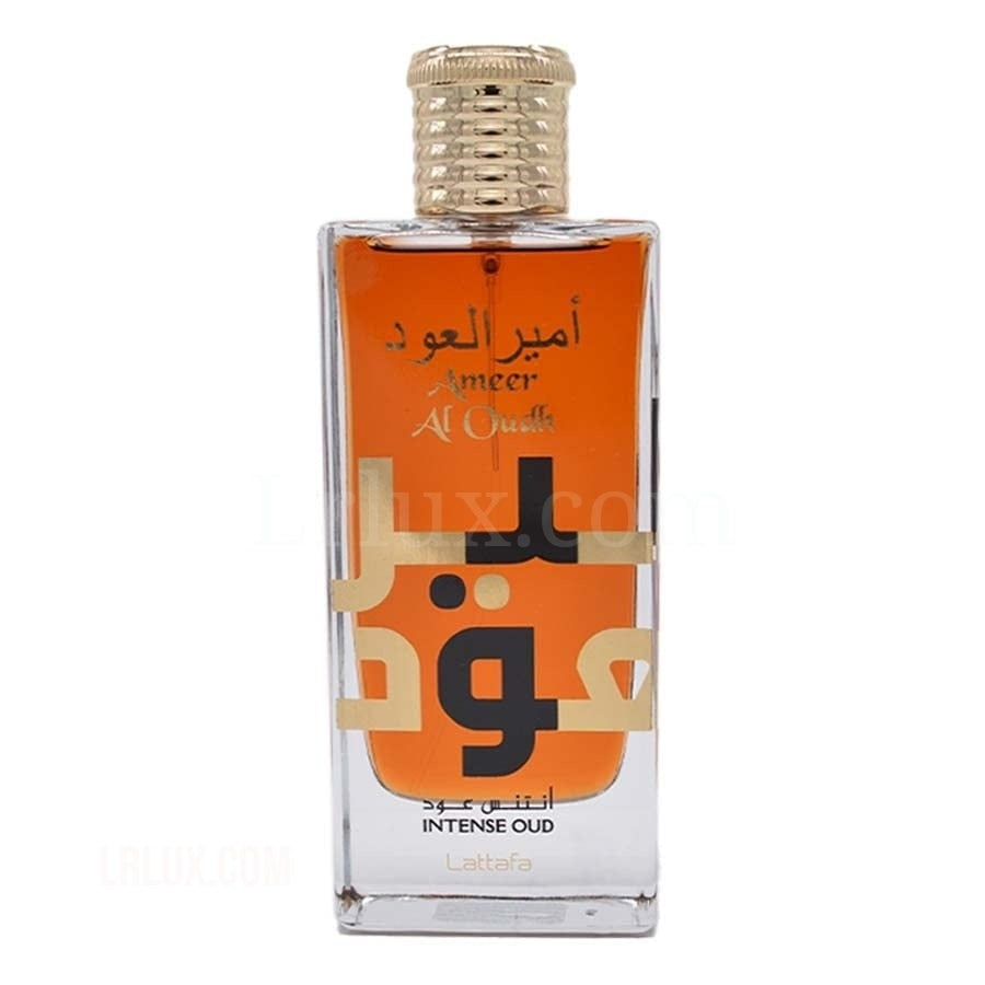 Lattafa Ameer Al Oud Intense Oud Eau de Parfum Spray, 3.4 Ounce