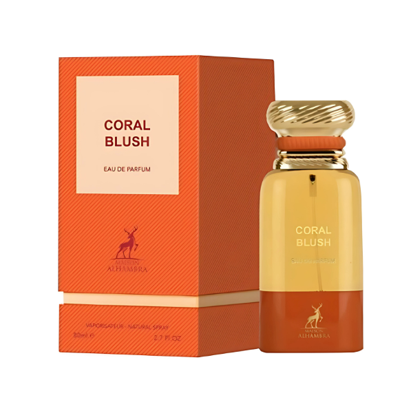 Coral Blush by Maison Alhambra 2.7 oz EDP
