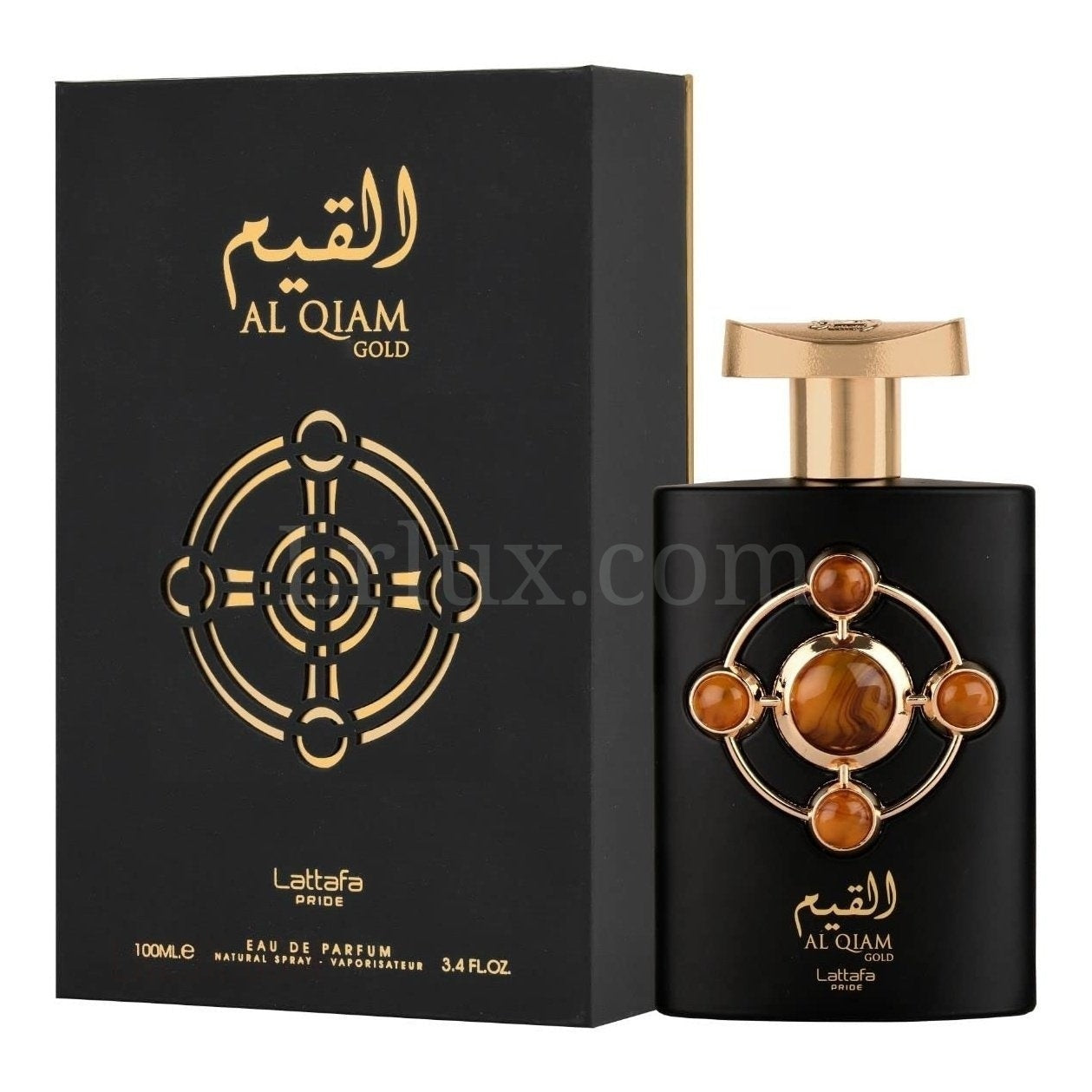 Al Qiam Gold for Unisex Eau de Parfum Spray, 3.4 Ounce