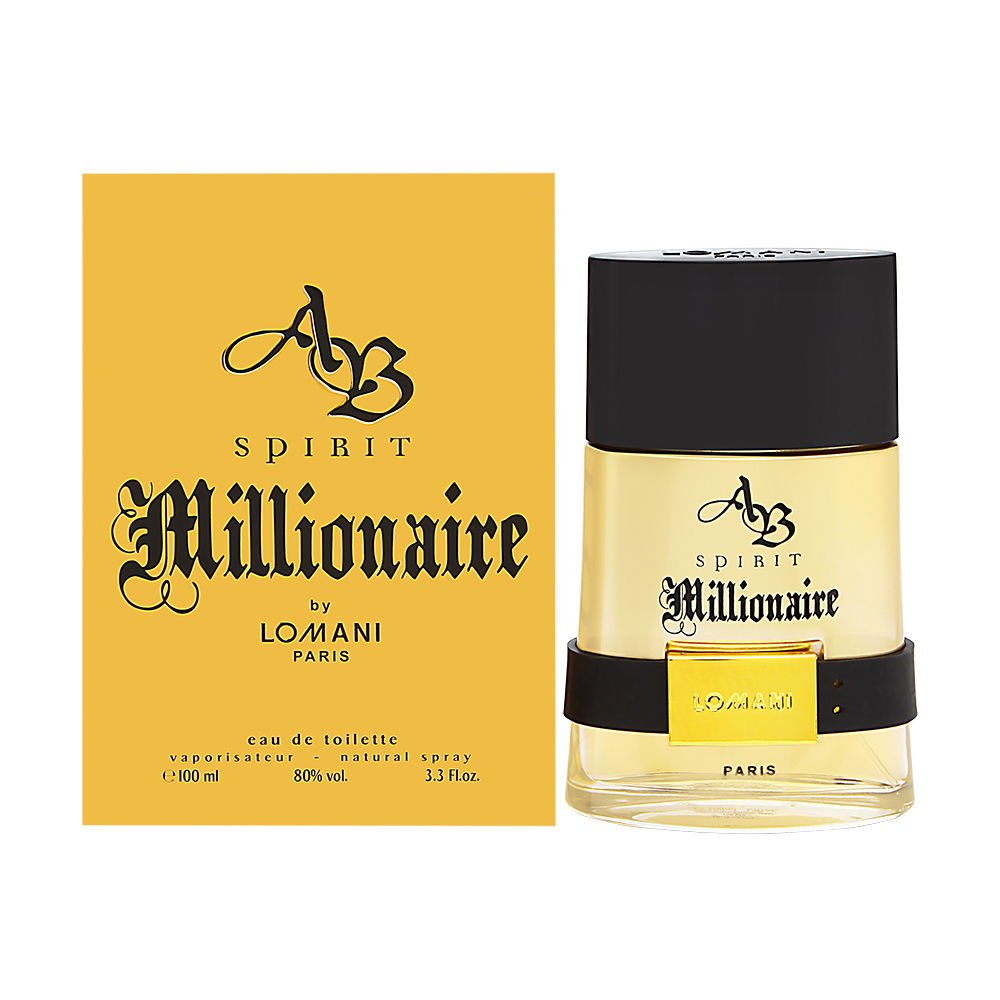 LOMANI AB SPIRIT MILLIONAIRE EDT 3.3oz