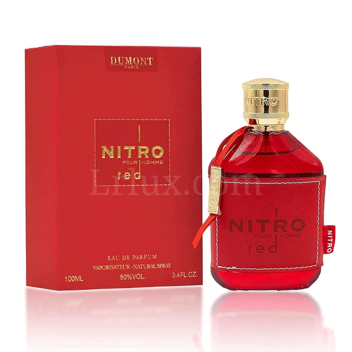 Nitro Red by Dumont   3.4oz Eau De Parfum Luxury