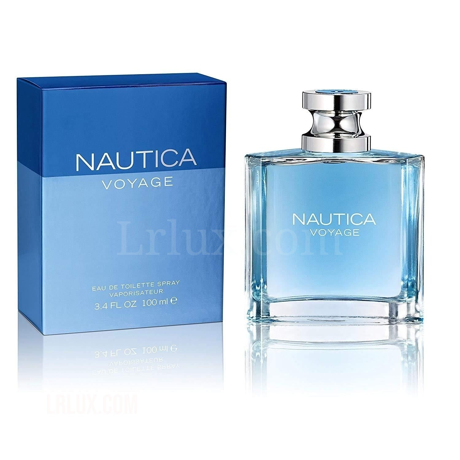Nautica Voyage By Nautica For Men. Eau De Toilette Spray 3.4 Fl Oz - Lrlux.com