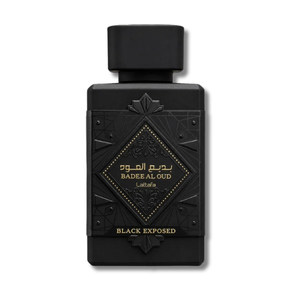 Bade'e Al Oud Black Exposed Lattafa 3.4 Ounce