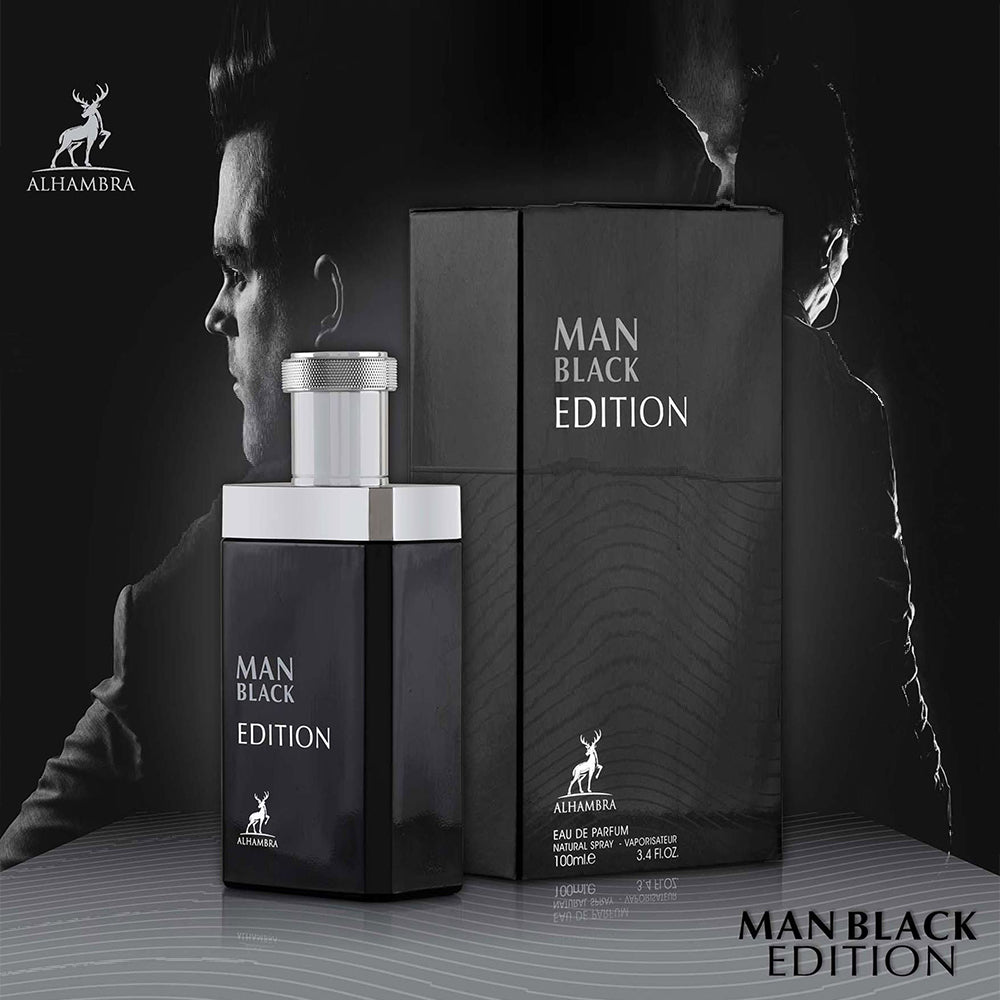 ALHAMBRA MAN BLACK EDITION 3.4 EAU DE PARFUM SPRAY