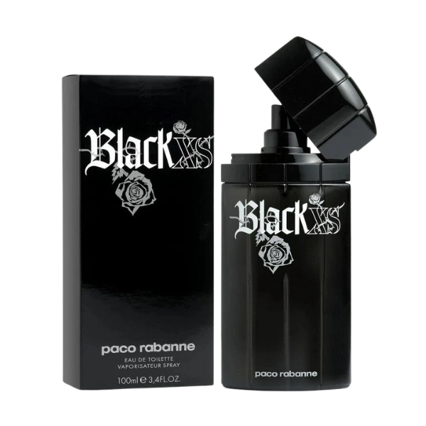 Black XS by Paco Rabanne for Men 3.4 oz Eau de Toilette Spray