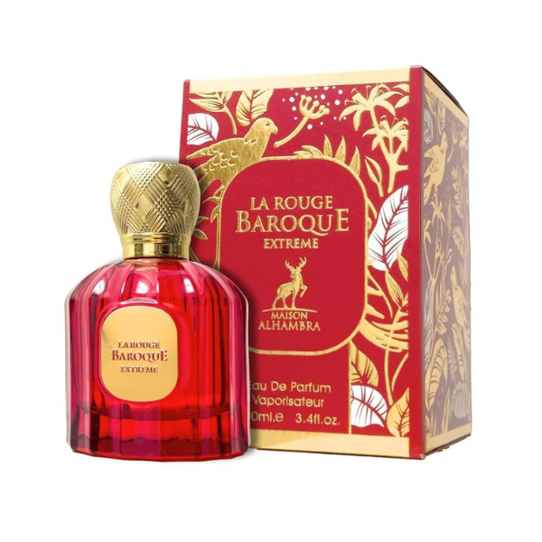 Maison Alhambra La Rouge Baroque Extreme Eau de Parfum Spray 3.4 Ounce
