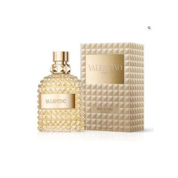 Valentino Born in Roma the Gold Edt 100ML 3.4 oz