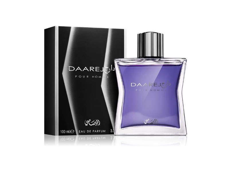 Daarej Pour Homme For Men Eau De Parfum Spray, 3.4 Ounce RASASI