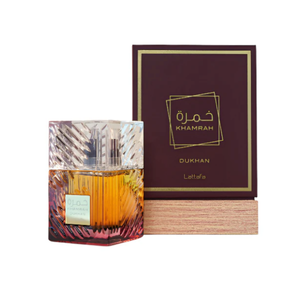 Lattafa Khamrah Dukhan Eau De Parfum 3.4 oz EDP