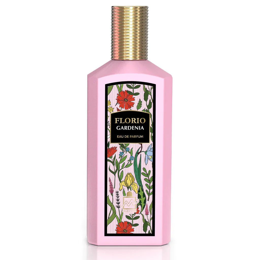 FLORIO GARDENIA BY MILESTONE EAU DE PARFUM 3.0 OZ / 90 ML.
