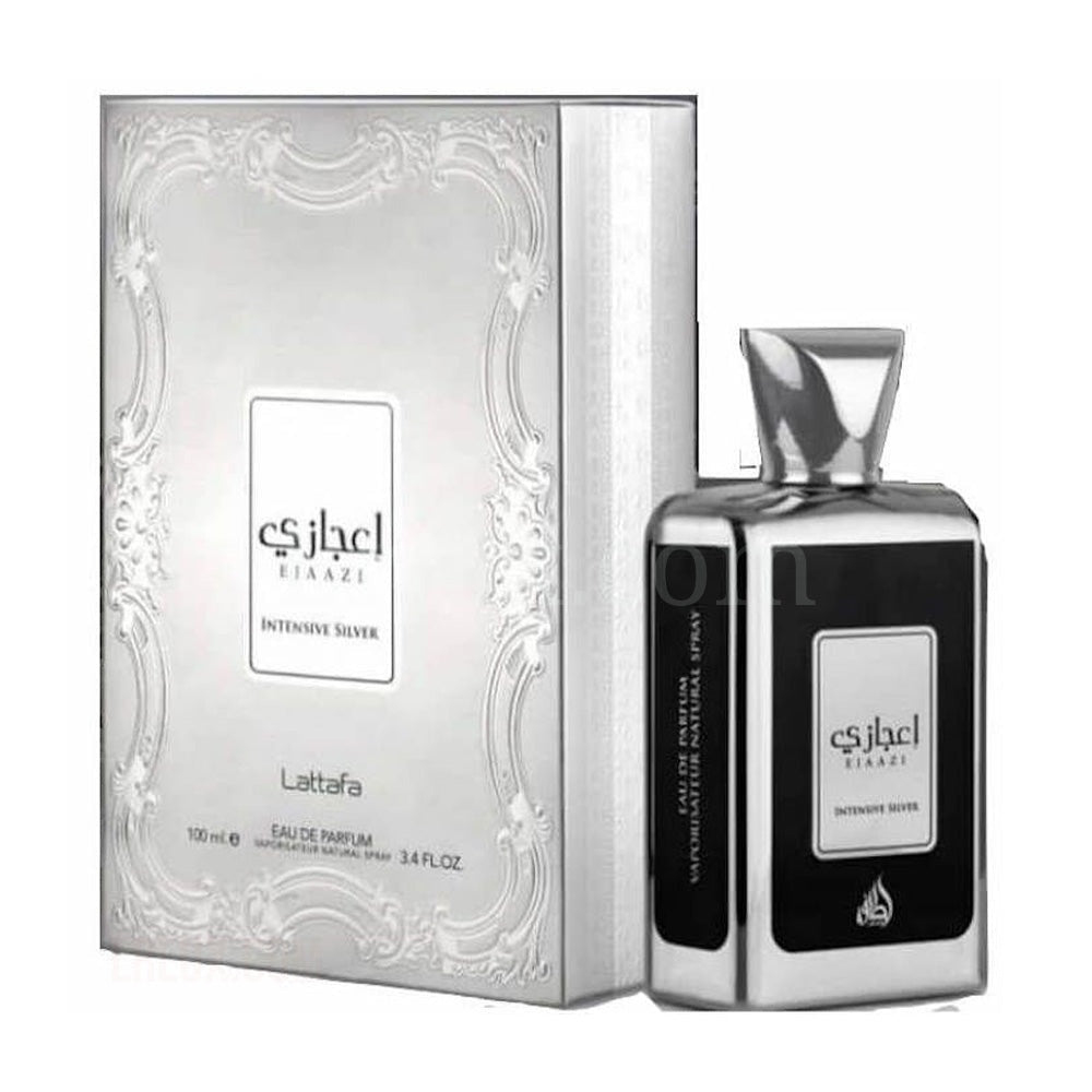 Ejazi Intensive Silver by Lattafa (Unisex)3.4 oz