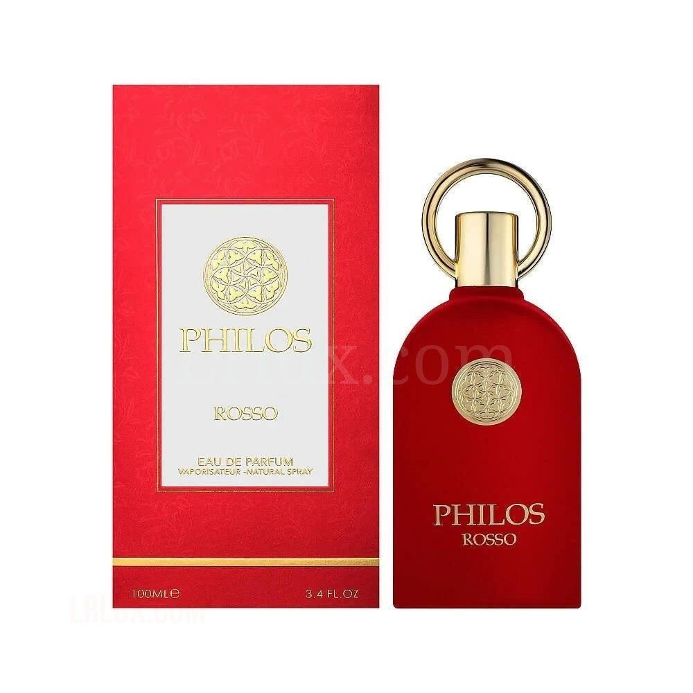 Philos Rosso by Lattafa for Women 3.4 OZ - Lrlux.com