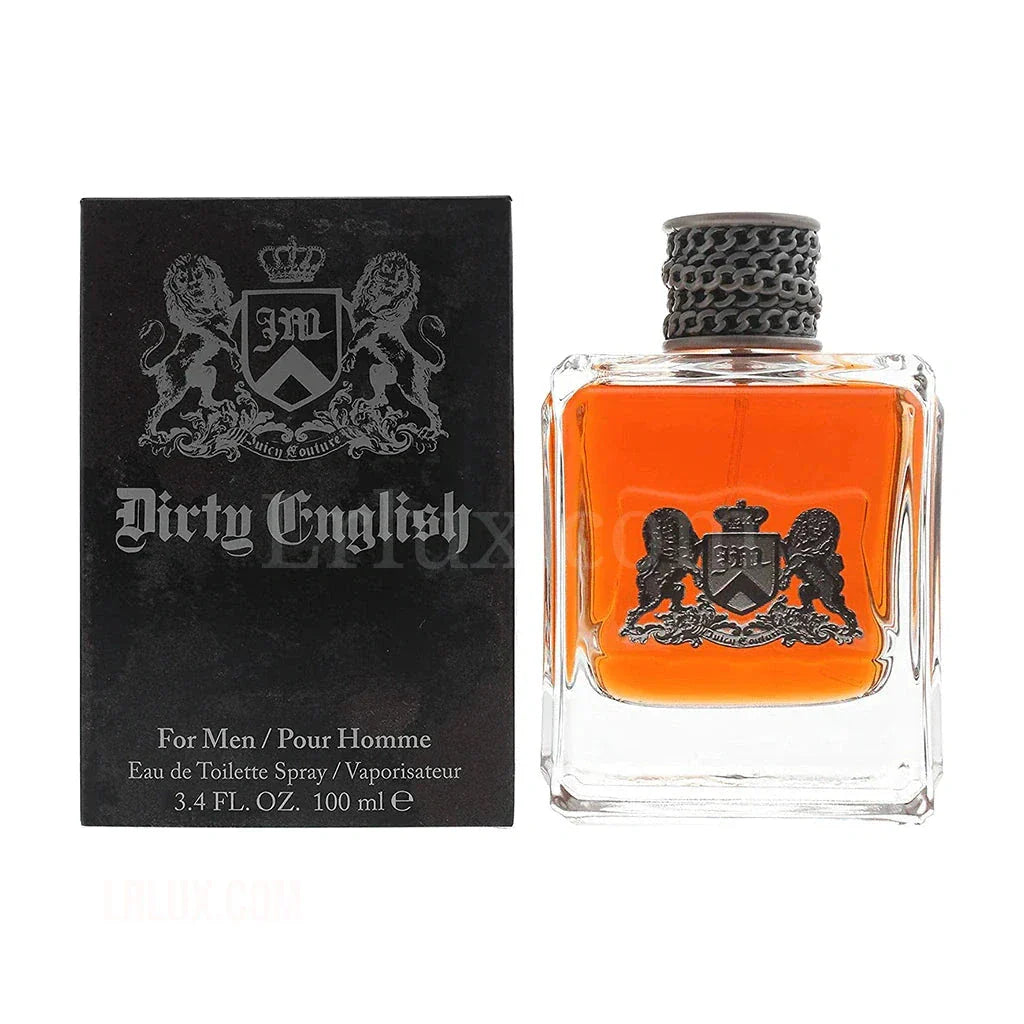 Dirty English by Juicy Couture cologne for men Edt 3.4 oz