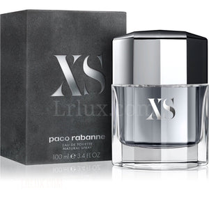 Black XS by Paco Rabanne for Men 3.4 oz Eau de Toilette Spray