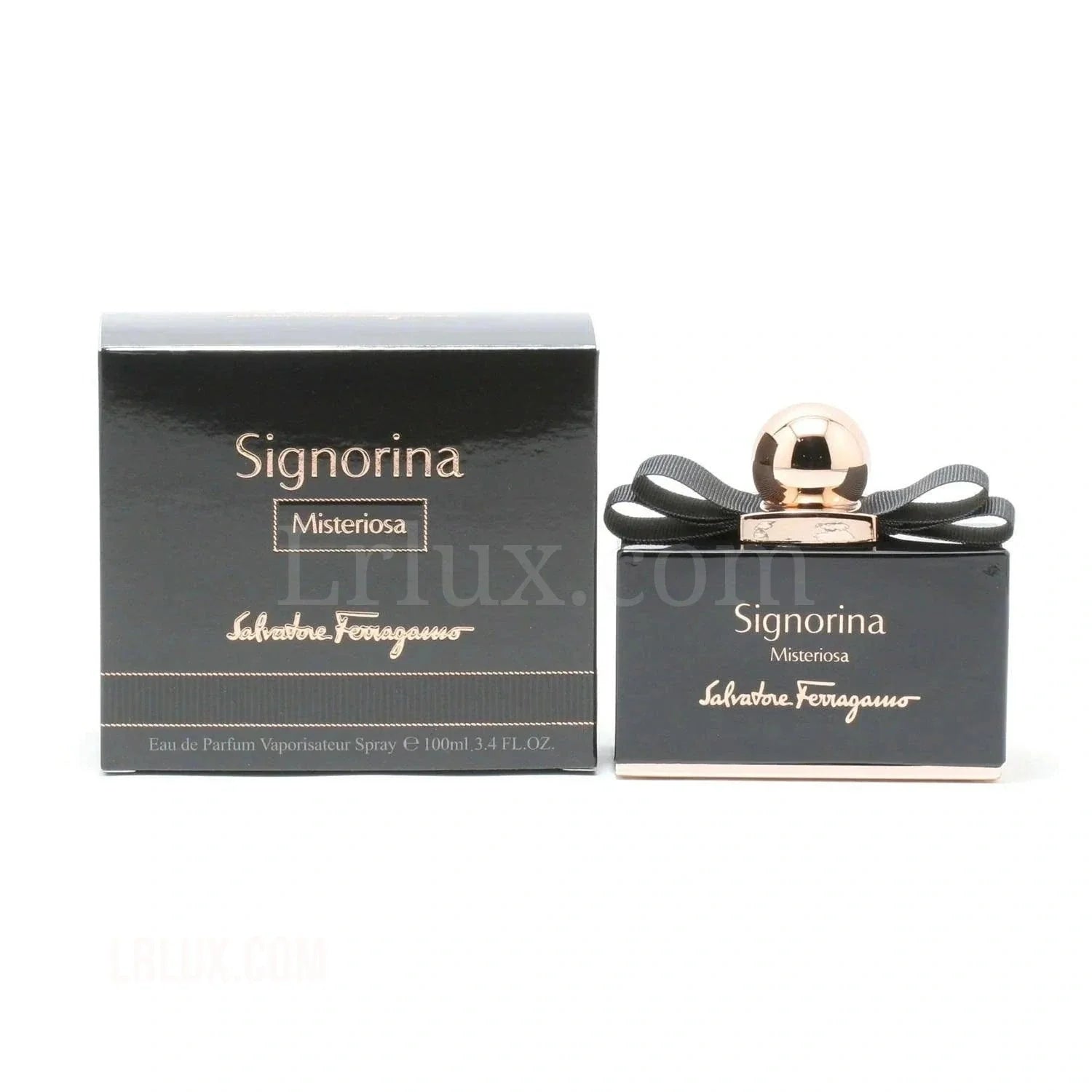 Salvatore Ferragamo Signorina Misteriosa Eau de Parfum, 3.4 Fluid Ounce - Lrlux.com